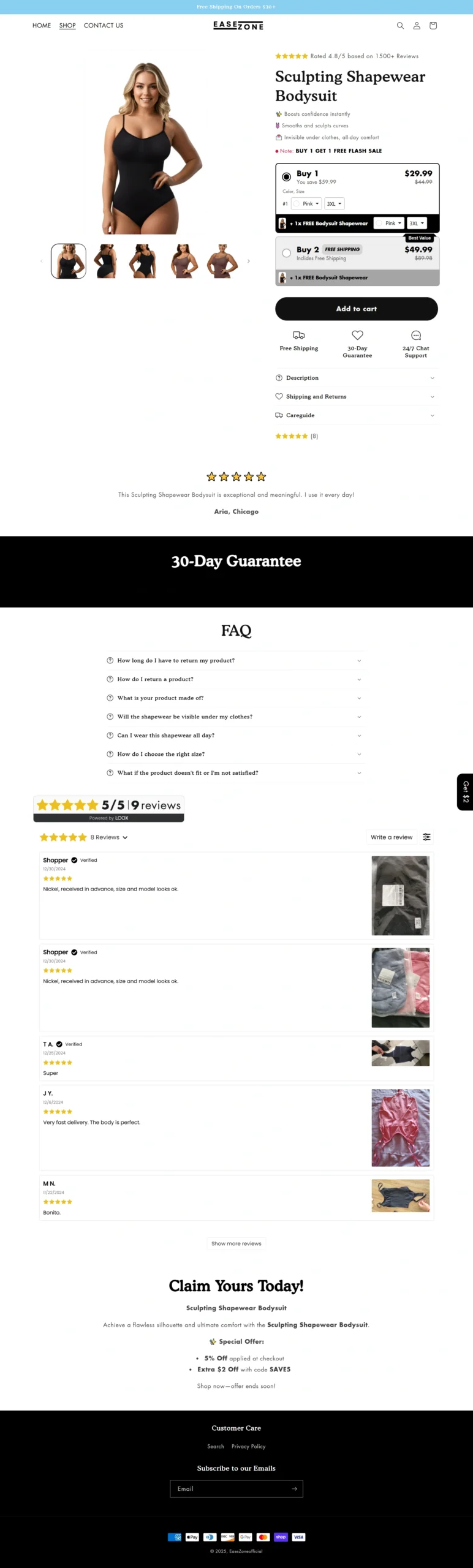 Single Product Store